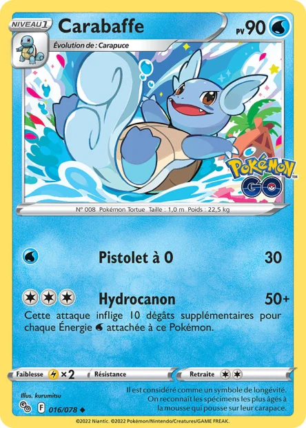 016/078 - Carabaffe - EB10.5 Pokémon Go