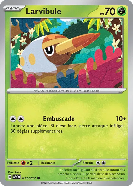 017/217 - Larvibule - ME2.5 Héros Transcendants