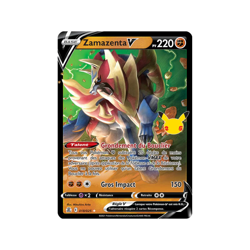 018/025 - Zamazenta V - EB7.5 Célébrations