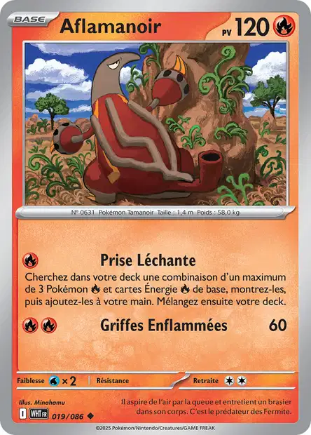 019/086 - Aflamanoir - EV10.5 Flamme Blanche