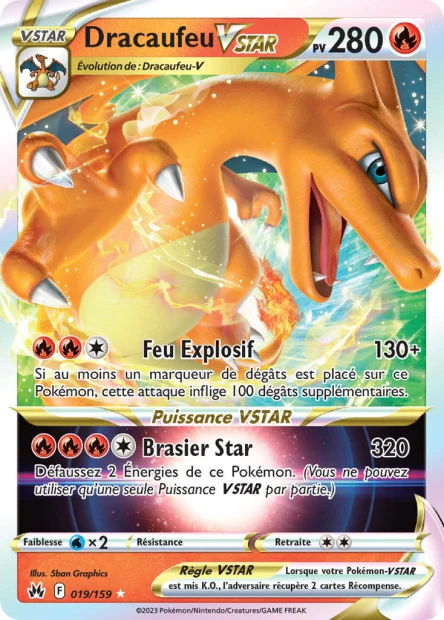019/159 - Dracaufeu-VSTAR - EB12.5 Zénith Suprême
