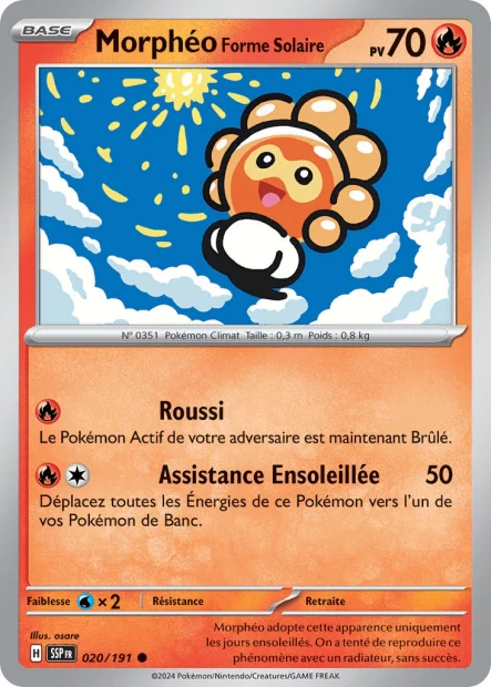 020/191 - MorphĂ©o Forme Solaire - EV8 Ătincelles DĂ©ferlantes