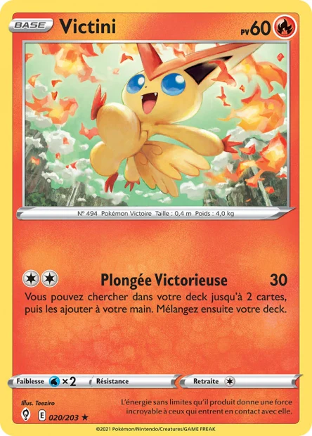 020/203 - Victini - EB7 Evolution Celeste