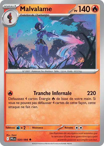 020/94 - Malvalame - ME02 Flammes Fantasmagoriques