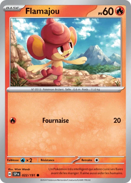 022/191 - Flamajou - EV8 Ătincelles DĂ©ferlantes