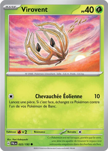 022/193 - Virovent - EV02 Évolutions à Paldea