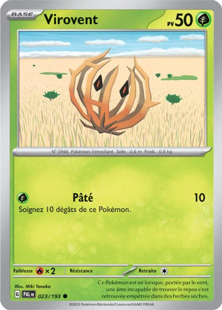 023/193 - Virovent - EV02 Évolutions à Paldea