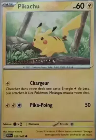 025/165BIS - Pikachu Ensemble - EV3.5 151