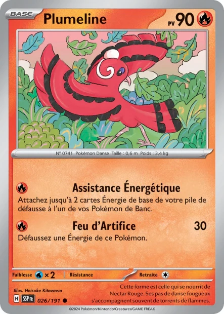 026/191 - Plumeline - EV8 Étincelles Déferlantes