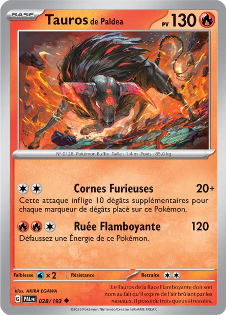 028/193 - Tauros de PaldĂ©a - EV02 Ăvolutions Ă Paldea