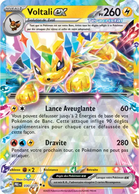 030/131 - Voltali ex - EV8.5 Évolutions Prismatiques