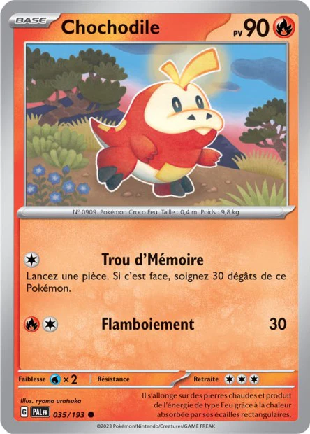 035/193 -  Chochodile - EV02 Évolutions à Paldea