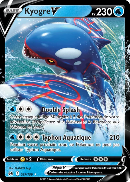 037/159 - Kyogre-V - EB12.5 ZĂ©nith SuprĂȘme