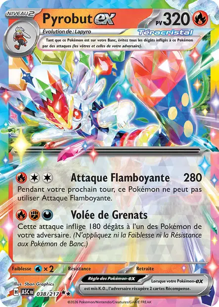 038/217 - Pyrobut ex - ME2.5 Héros Transcendants