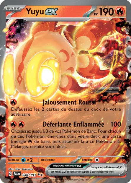 040/193 - Yuyu ex - EV02 Évolution à Paldea