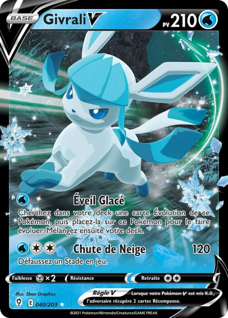 040/203 - Givrali-V - EB7 Evolution Celeste