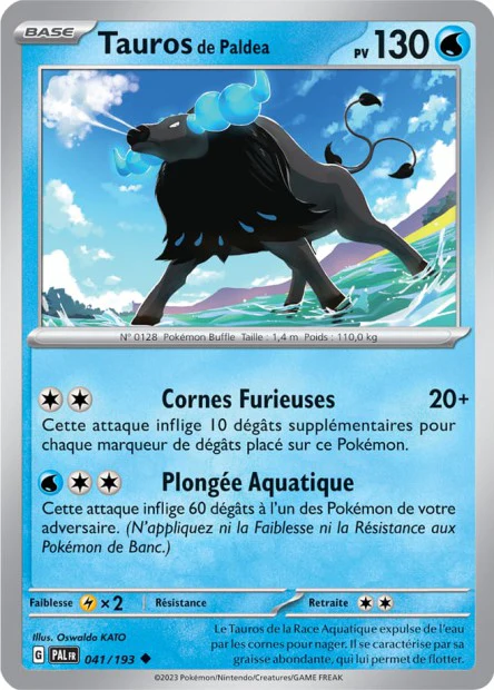 041/193 - Tauros de PaldĂ©a - EV02 Ăvolutions Ă Paldea