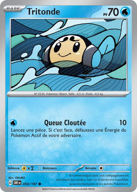 050/197 - Tritonde - EV03 Flammes Obsidiennes