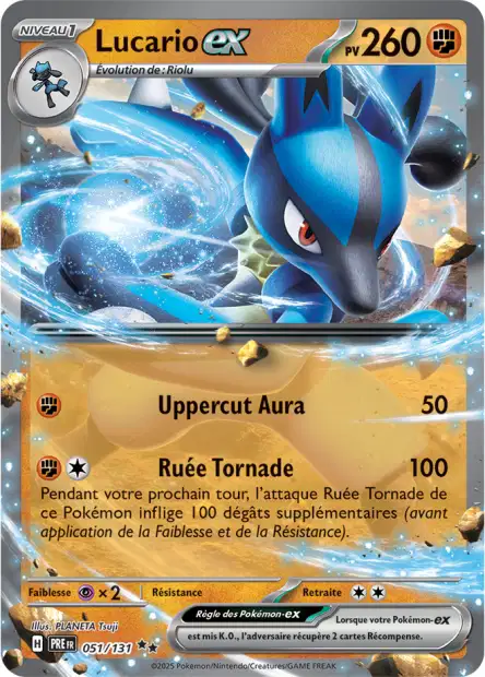 051/131 - Lucario ex - EV8.5 Ăvolutions Prismatiques