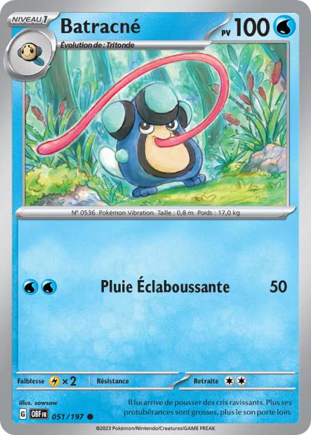 051/197 - Batracné - EV03 Flammes Obsidiennes
