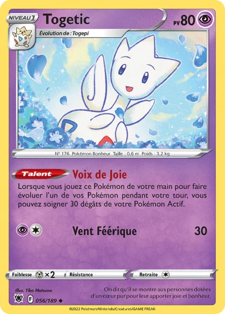 056/189 - Togetic - EB10 Astres Radieux