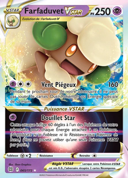 065/172 - Farfaduvet-VSTAR - EB9 Stars etincelantes