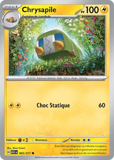 065/217 - Chrysapile - ME2.5 Héros Transcendants