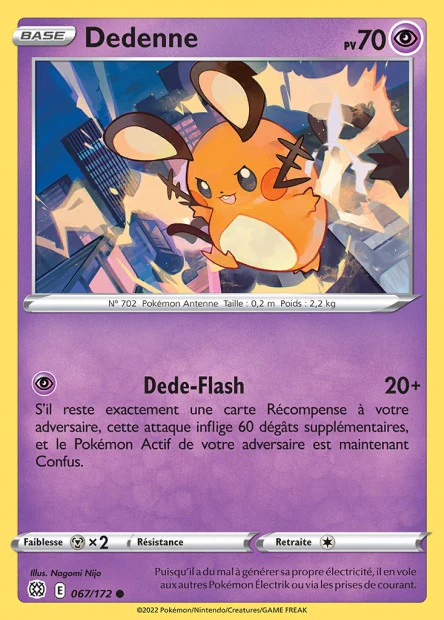 067/172 - Dedenne - EB9 Stars Etincelantes