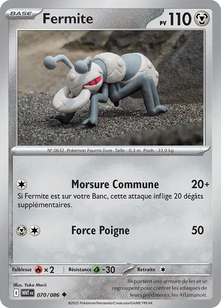 070/086 - Fermite - EV10.5 Flamme Blanche