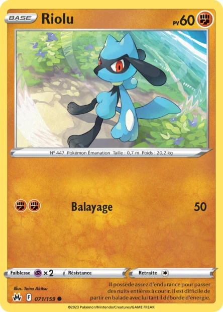 071/159 - Riolu - EB12.5 ZĂ©nith SuprĂȘme