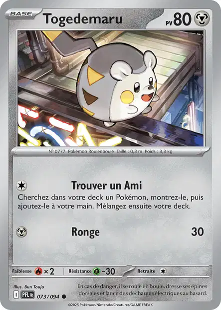 073/94 - Togedemaru - ME02 Flammes Fantasmagoriques