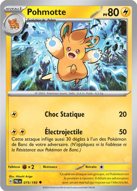 075/193 - Pohmotte - EV02 Évolutions à Paldea
