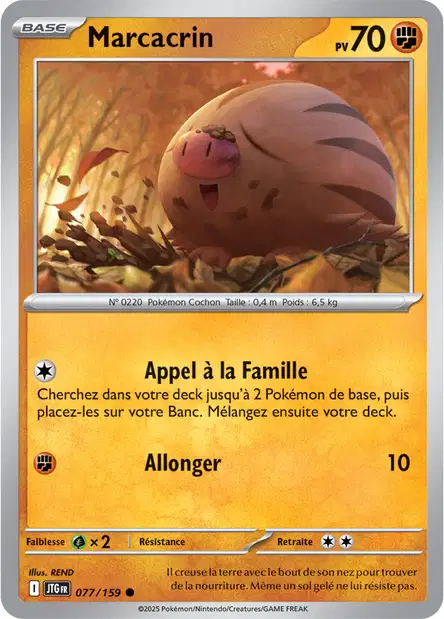 077/159 - Marcacrin - EV9 Aventures Ensemble