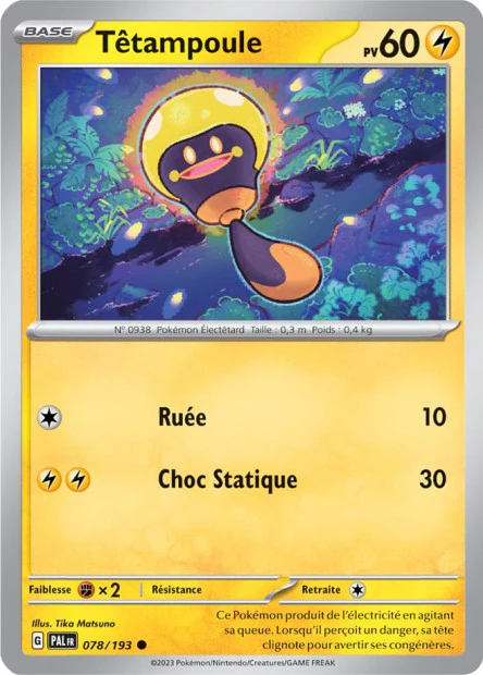 078/193 - Têtampoule - EV02 Évolutions à Paldea