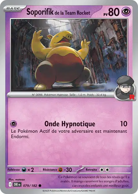 079/182 - Soporifik de la Team Rocket - EV10 Rivalités Destinées