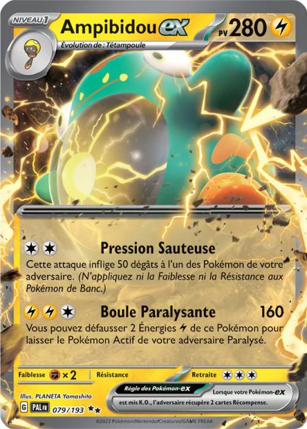079/193 - Ampibidou ex - EV02 Évolutions à Paldea