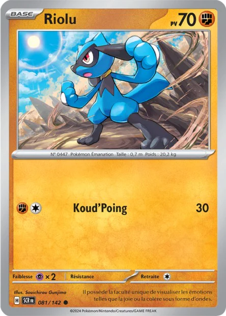 081/142 - Riolu - EV7 Couronne Stellaire