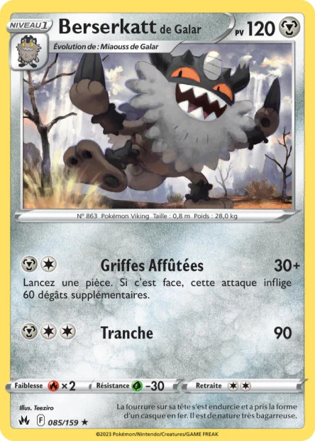 085/159 - Berserkatt de Galar - EB12.5 ZĂ©nith SuprĂȘme