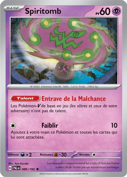 089/193 - Spiritomb - EV02 Évolutions à Paldea