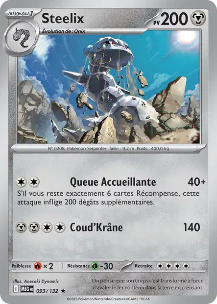 093/132 - Steelix - ME01 Méga-Évolution