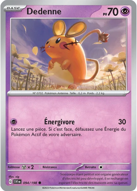 094/198 - Dedenne - EV1 Ăcarlate et Violet