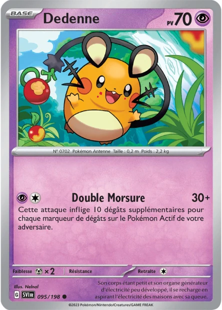 095/198 - Dedenne - EV1 Ăcarlate et Violet