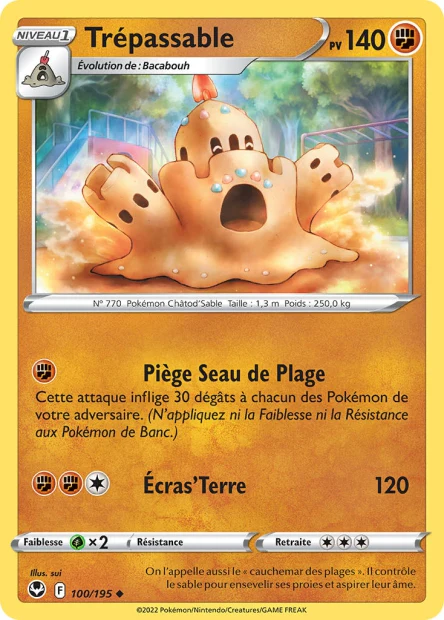 100/195 -  Trépassable - EB12 Tempête Argentée