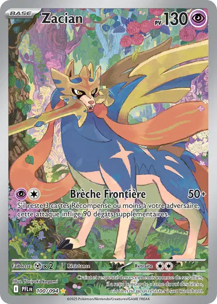 100/94 - Zacian  - ME02 Flammes Fantasmagoriques