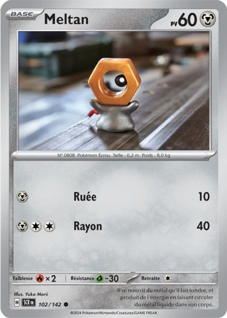 102/142 - Meltan - EV7 Couronne Stellaire