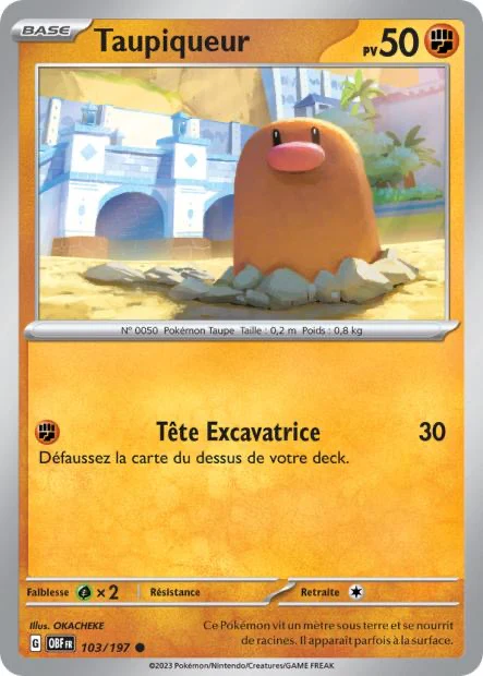 103/197 - Taupiqueur - EV03 Flammes Obsidiennes