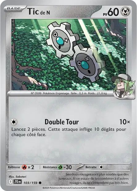 103/159 - Tic de N - EV9 Aventures Ensemble