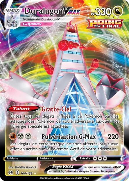 104/159 - Duralugon-VMAX - EB12.5 Zénith Suprême