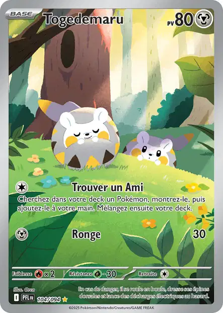 104/94 - Togedemaru - ME02 Flammes Fantasmagoriques