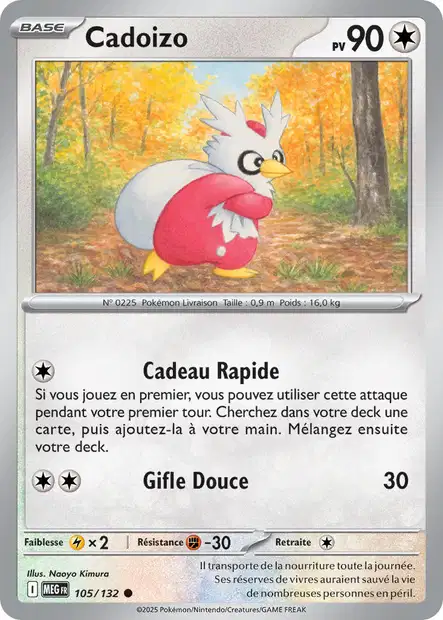 105/132 - Cadoizo - ME01 Méga-Évolution
